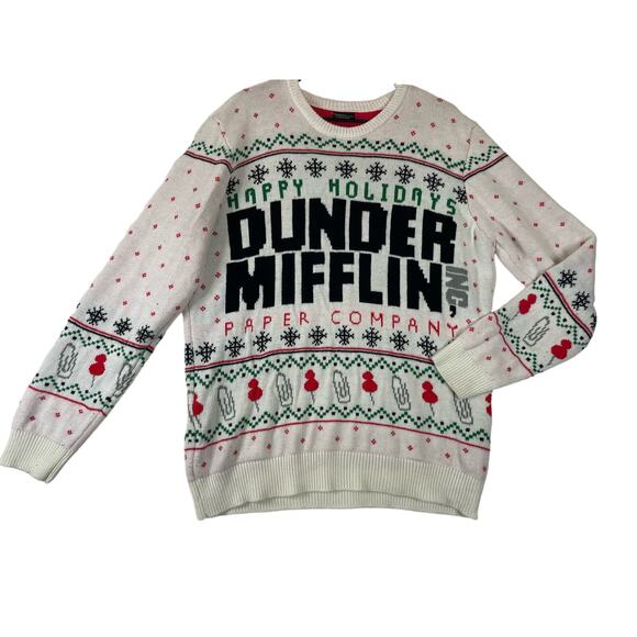 The Office Other - The Office Dunder Mifflin Ugly Christmas Sweater mens XL 0659